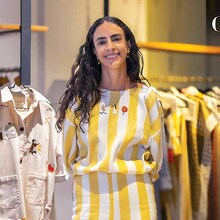 La diseñadora de moda poblana presente su nueva colección de verano. (Fotos: Hugo Zuviri)