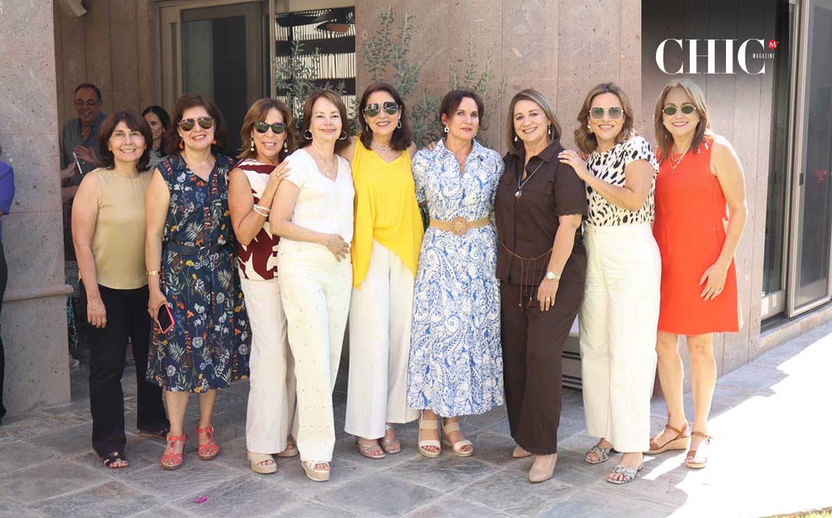 Lucía, Gaby, Nenabel, María Elena, Tere, Maylén, Cony, Lulú y Beatriz