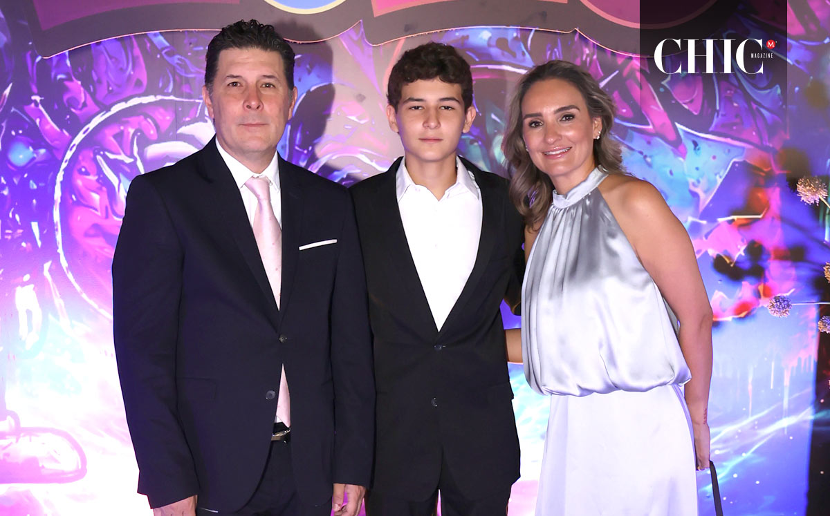 Paco González, Patricio y Xelha Garza