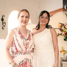 Sandra López y Lili Luévano