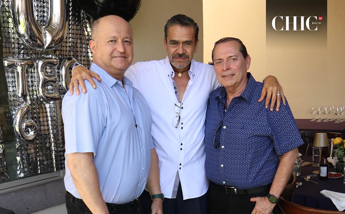 Sergio de la Garza, Juan Manuel Gaytán y Eduardo Mercado