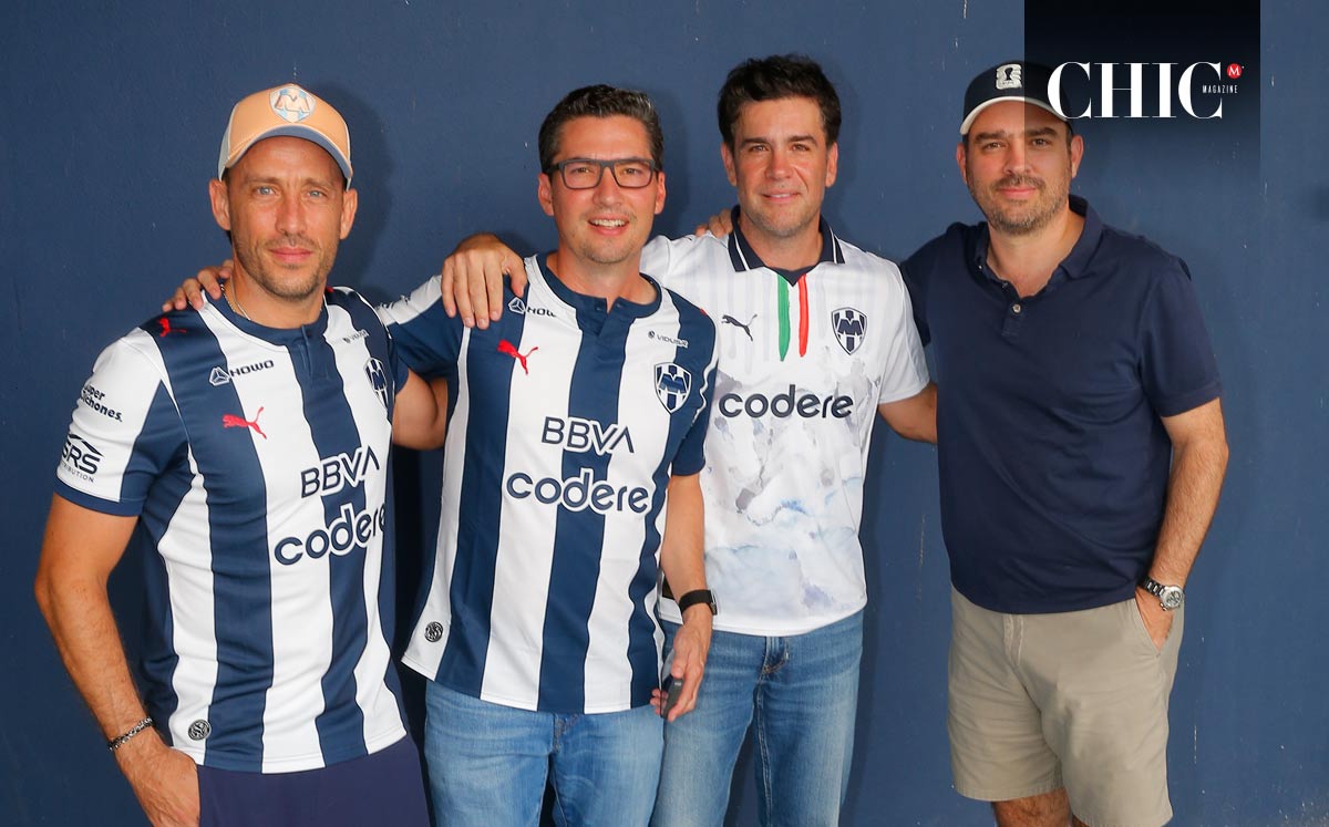 Adrián del Castillo, Bernardo Martínez, Luis Castillo y Héctor Gil
