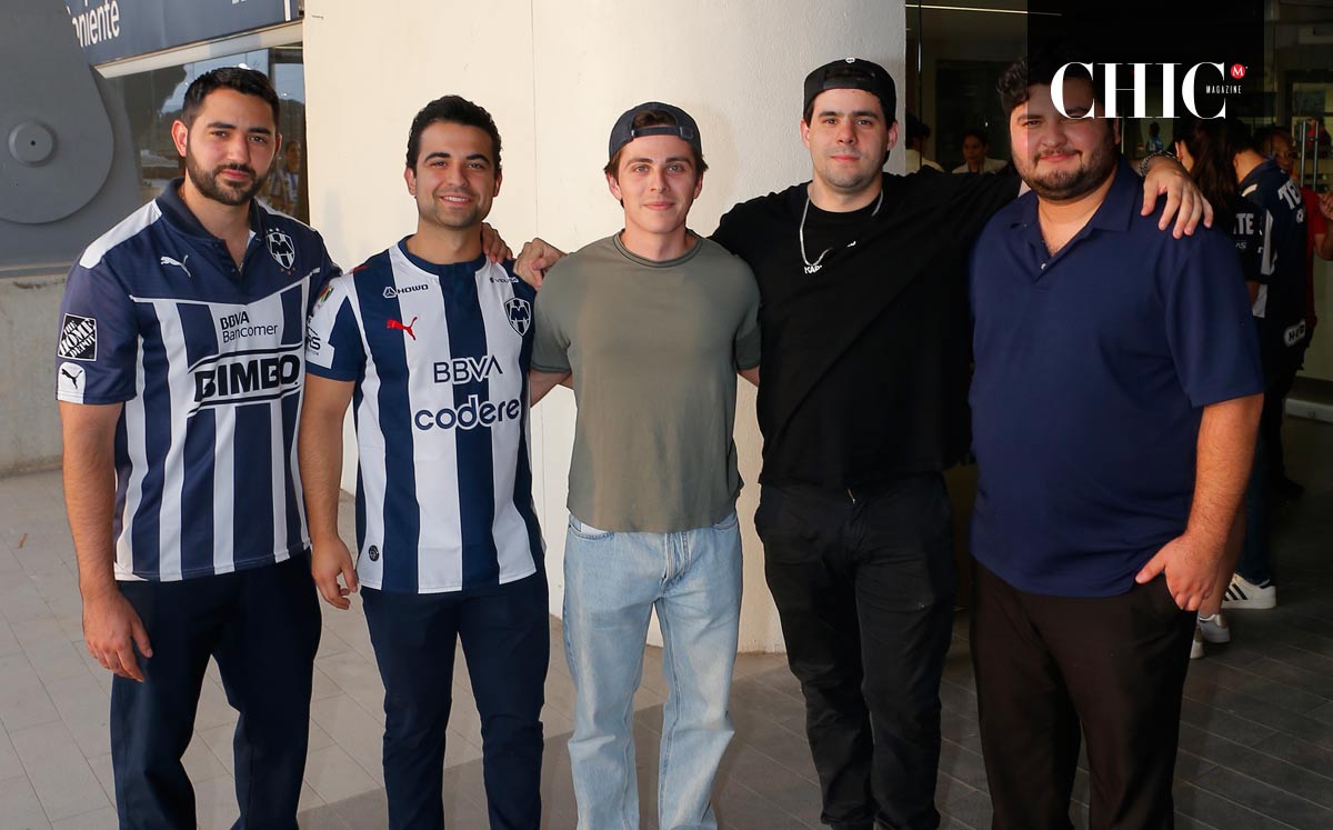 Francisco Fernández, Rodrigo Santos, Pablo Martínez, Emilio Verdirame y Emilio Santillán