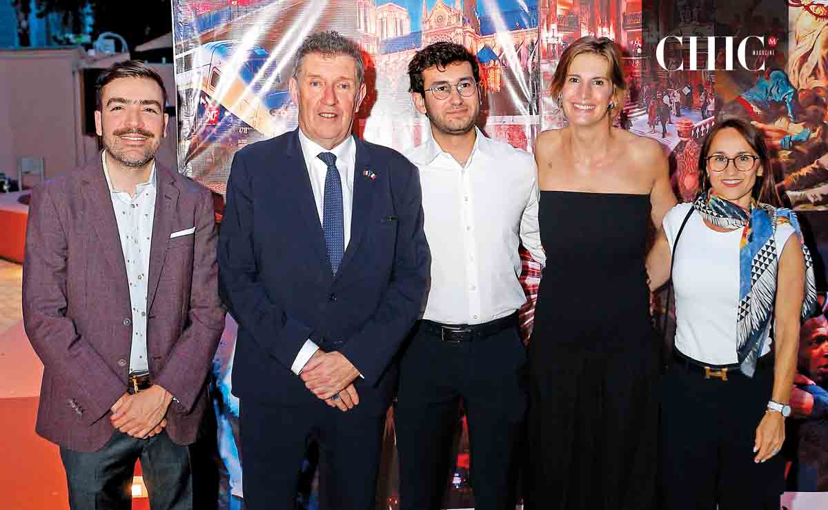 Héctor Tijerina, Pierre Raynaud, Sami Hilali, Perrine Bonneau y Nicole Huiban  / Fotos: Daniel Saldívar
