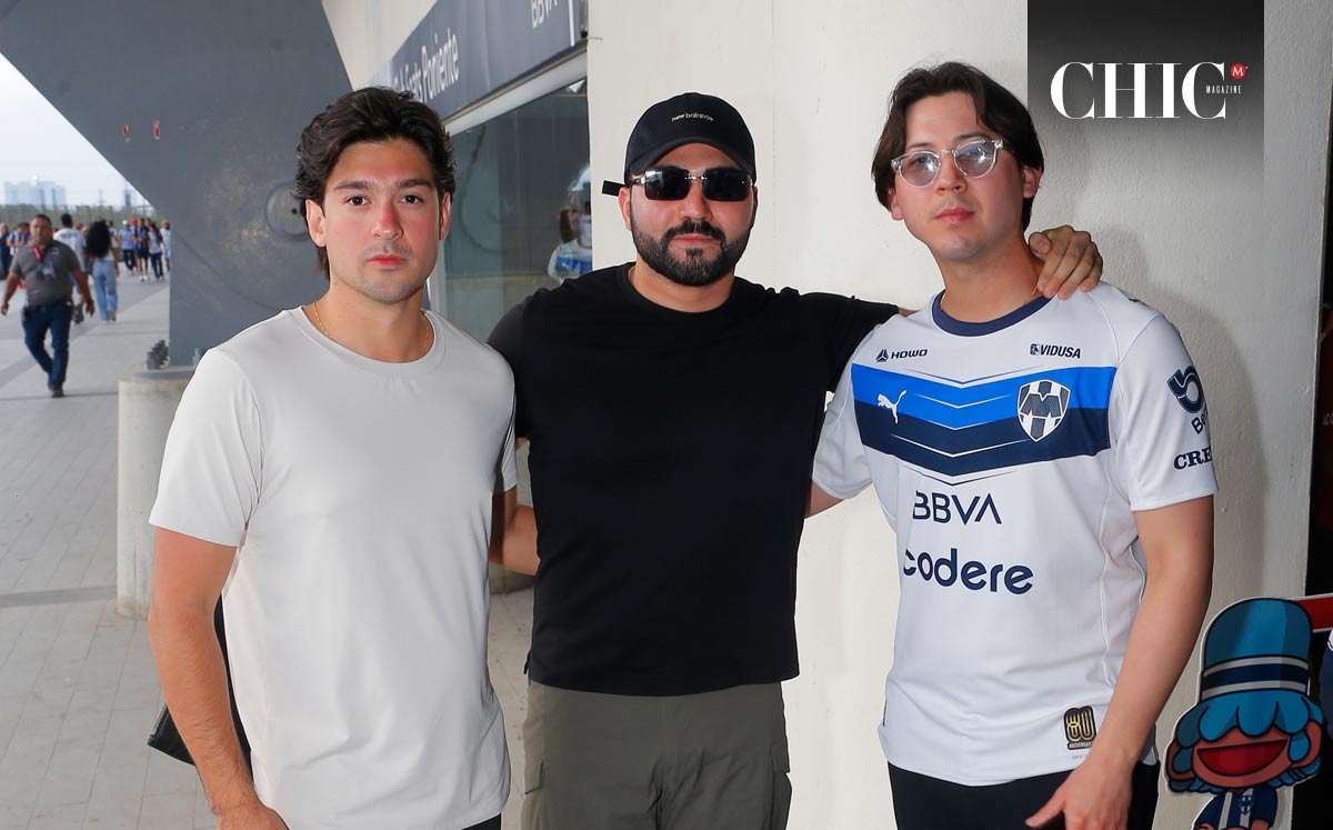 José Monroy, Marcelo Soto y Javier Chapa