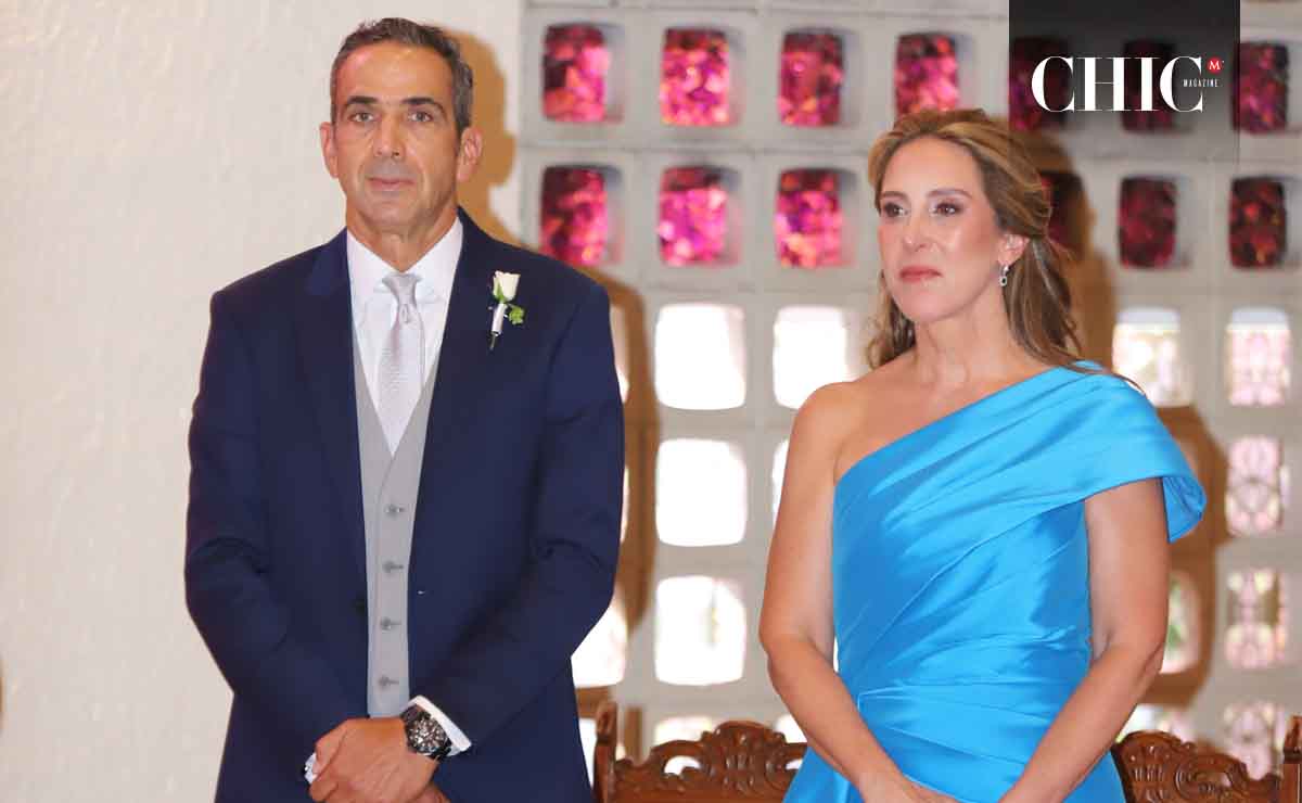 Papás del novio. Juan Carlos Díaz Bernard y María Eugenia Zubiría/ Fotos: Omar Valdez y Roberto Alvarado