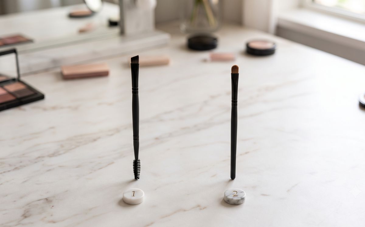 Brochas para cejas y labios (Foto: IA)