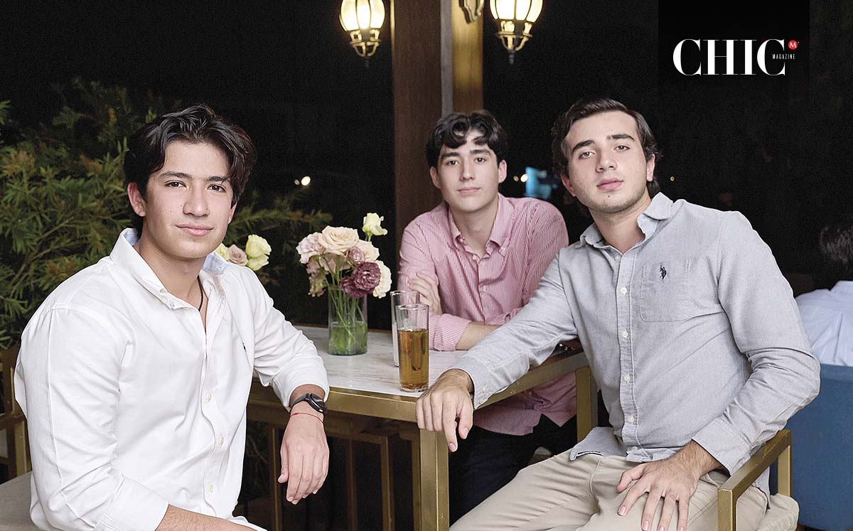 Jorge Aguirre, Emiliano García y Tony Ceja