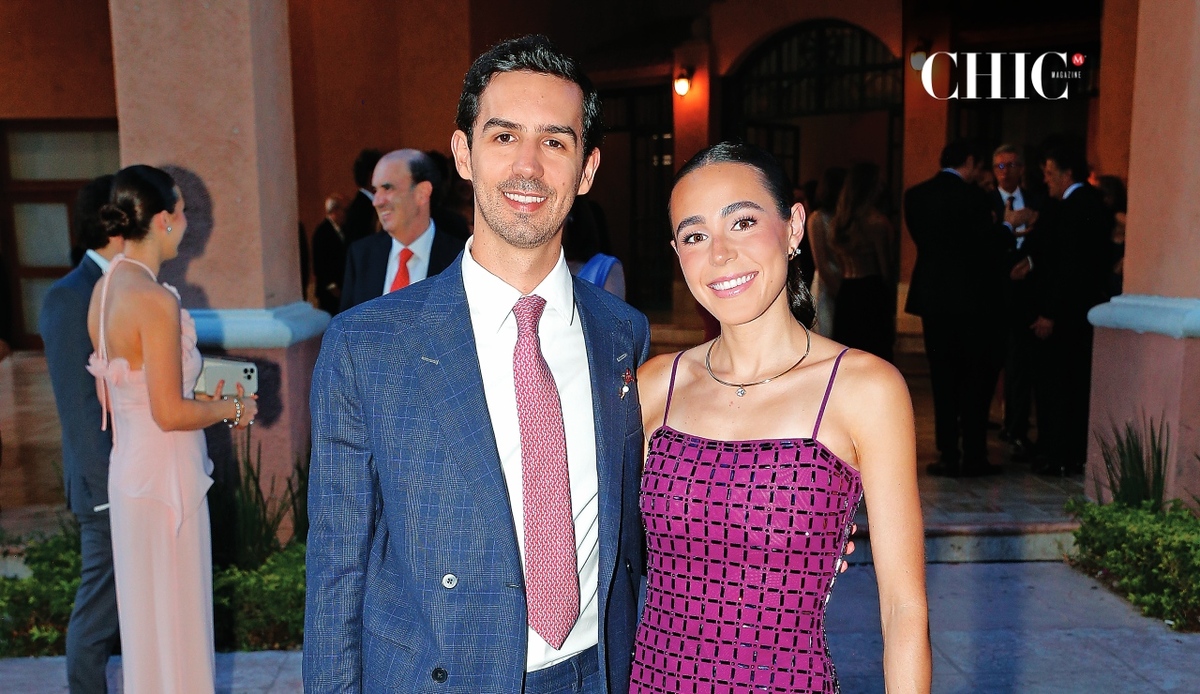 Jean Doucet y Lorena de Aguinaga / Foto: Daniel Saldivar