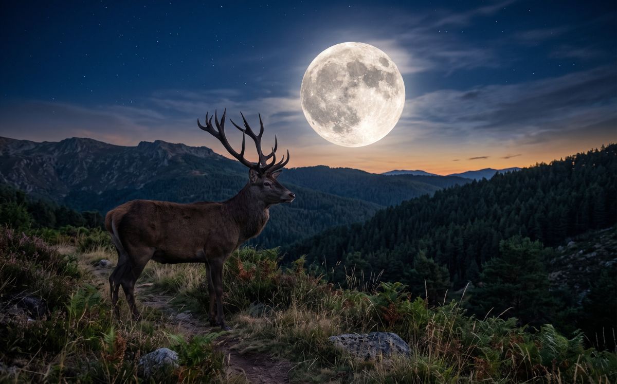 Luna de Ciervo 2026: Rituales para atraer la abundancia (Foto: IA)