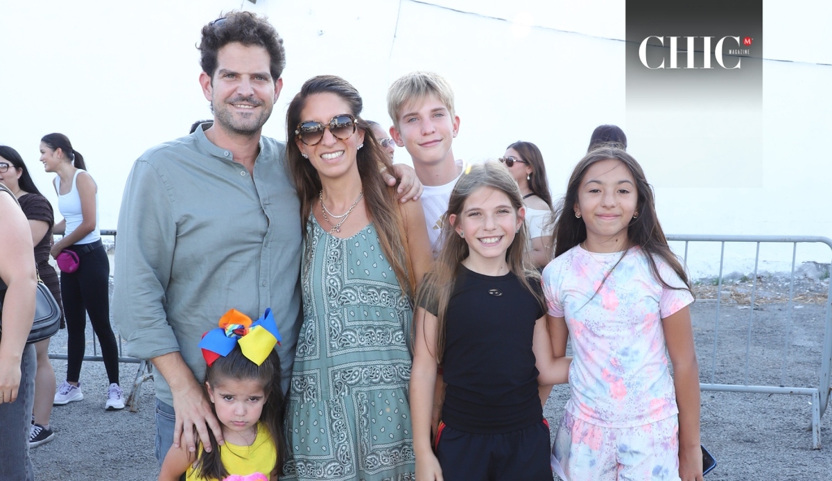 Andrés Marcos, Nelly Cantú de Marcos, Andrés Marcos, Paula Marcos, Nelly Marcos y Carolina Rodríguez / Foto: Roberto Alvarado