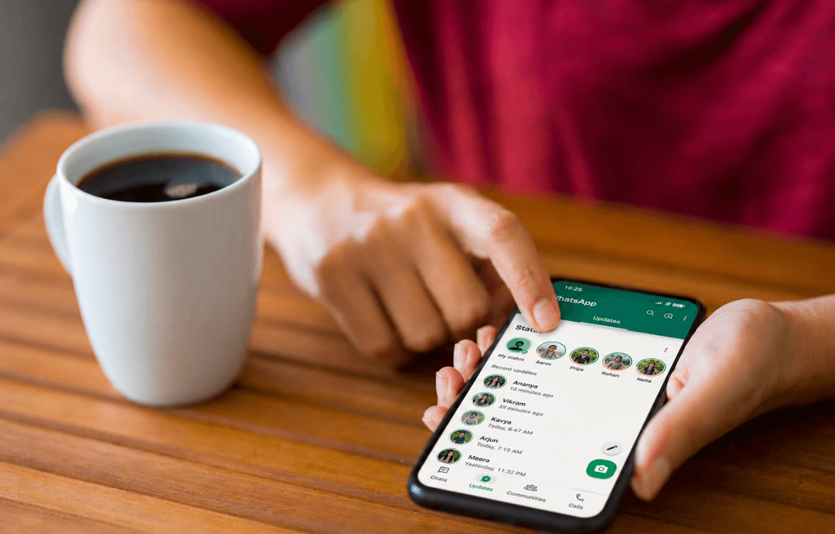 Estados de Whatsapp (Imagen IA)