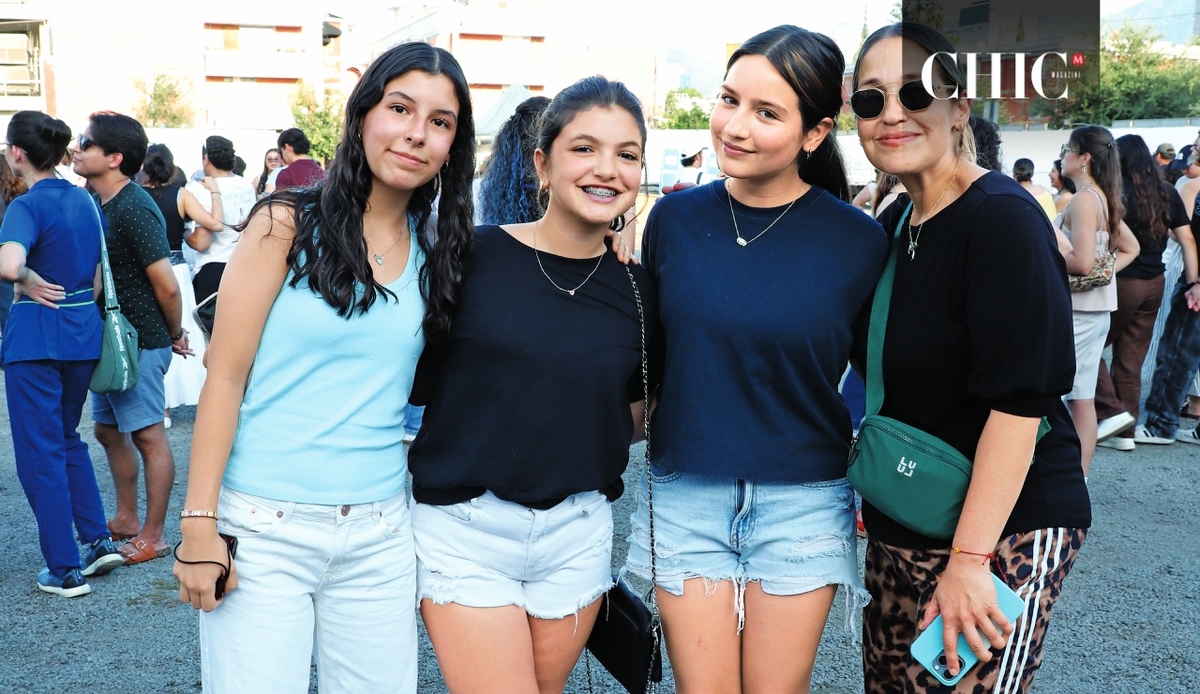 Stella Garza, Loretta Gómez, Rebeca Arizpe y Baby Madero / Foto: Roberto Alvarado