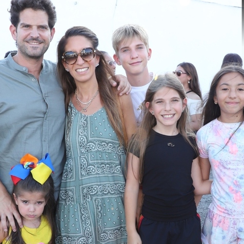 Andrés Marcos, Nelly Cantú de Marcos, Andrés Marcos, Paula Marcos, Nelly Marcos y Carolina Rodríguez / Foto: Roberto Alvarado