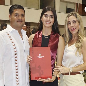 Eduardo Nader, Lilian Nader y Lilian Atala