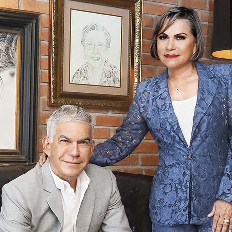 Hilda del Ángel y Óscar Gómez, El Lindero Tampico (JOSÉ CHANG)
