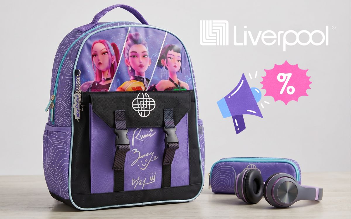 Liverpool remata mochila de Las Guerreras K-Pop para regreso a clases (Foto: Instagram)