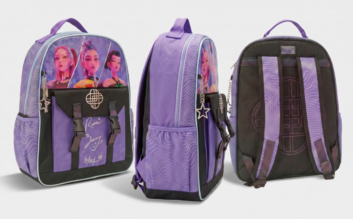 Así se ve la mochila de “Las Guerreras K-Pop” en Liverpool (Foto: Liverpool)