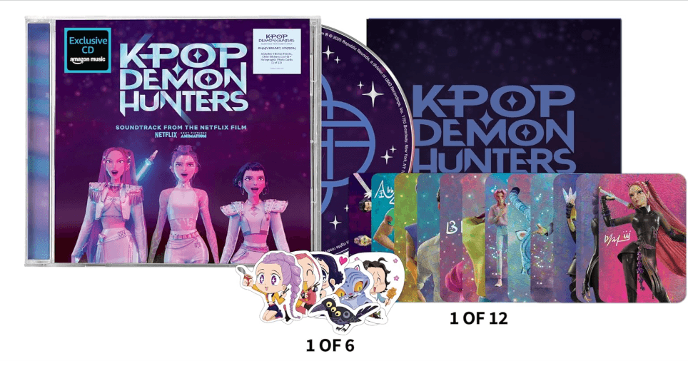 Disco de "Las Guerreras K-pop" (Imagen Amazon)