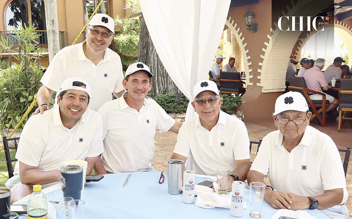 Ramon Reynaga, Alejandro Saucedo, Andrés Aguirre, Armando Avila y Gerardo Esquivel