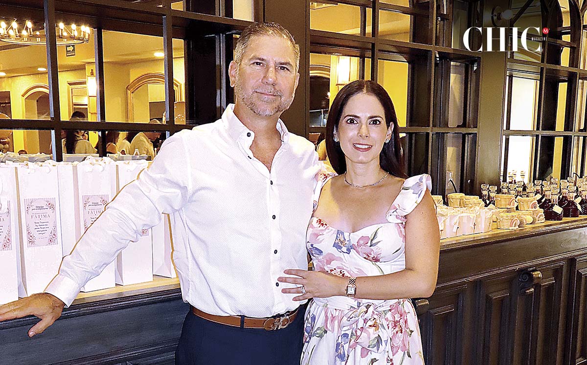 Luis Gutiérrez y Georgina Septien