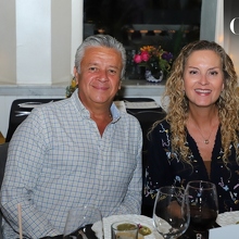 Agustin Suárez y Cristina Barker