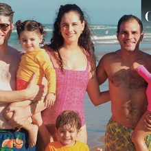Alex Madero, Isabel De la Torre, Julia Madero, Alex Madero, Luis Alonso Gonzalez y Emma Gonzalez / Foto: Daniel Saldívar