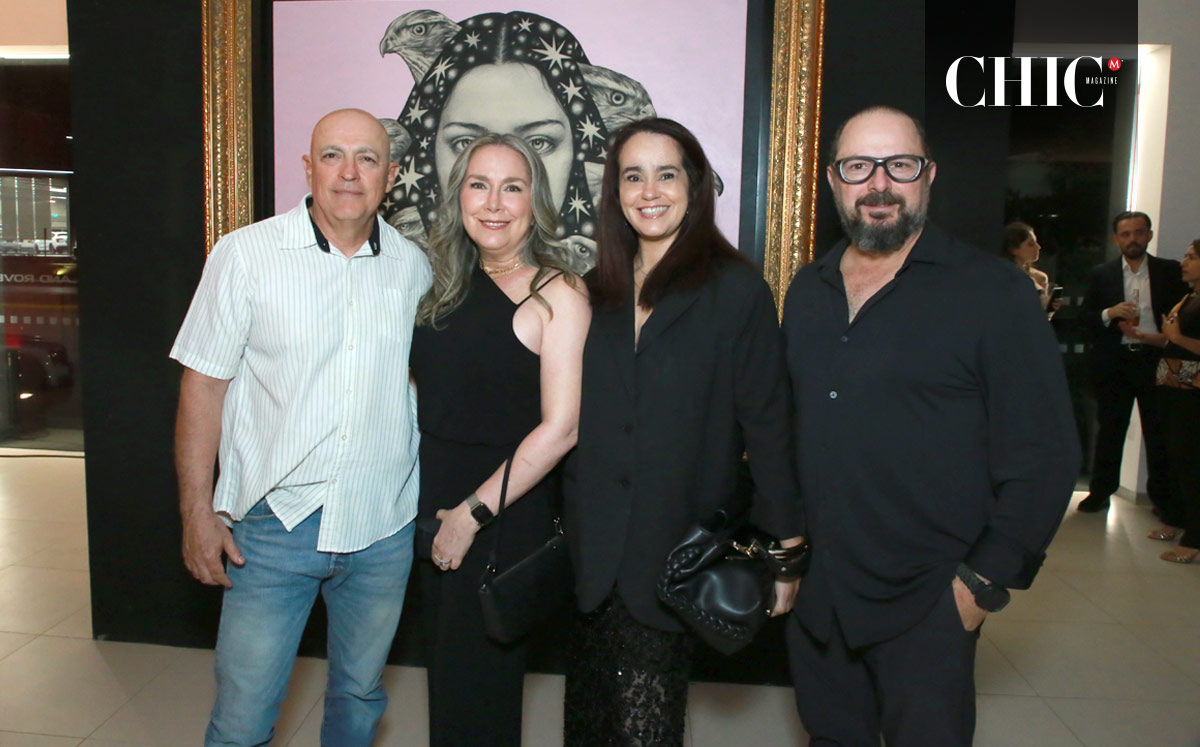 Antonio Herrera, Rosy Carrasco, Angélica Alzas y Jorge Segura
