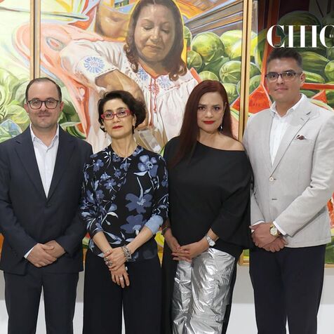 Antonio Méndez, Alberto Braña, Avelina Lésper, Marcela Moreno y Ángel Carrillo