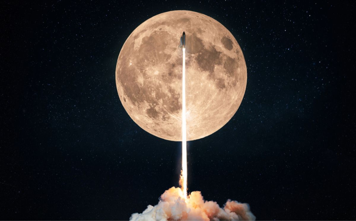 ¿Un cohete de SpaceX se estrelló contra la Luna? Esto sabemos (Foto: Getty)