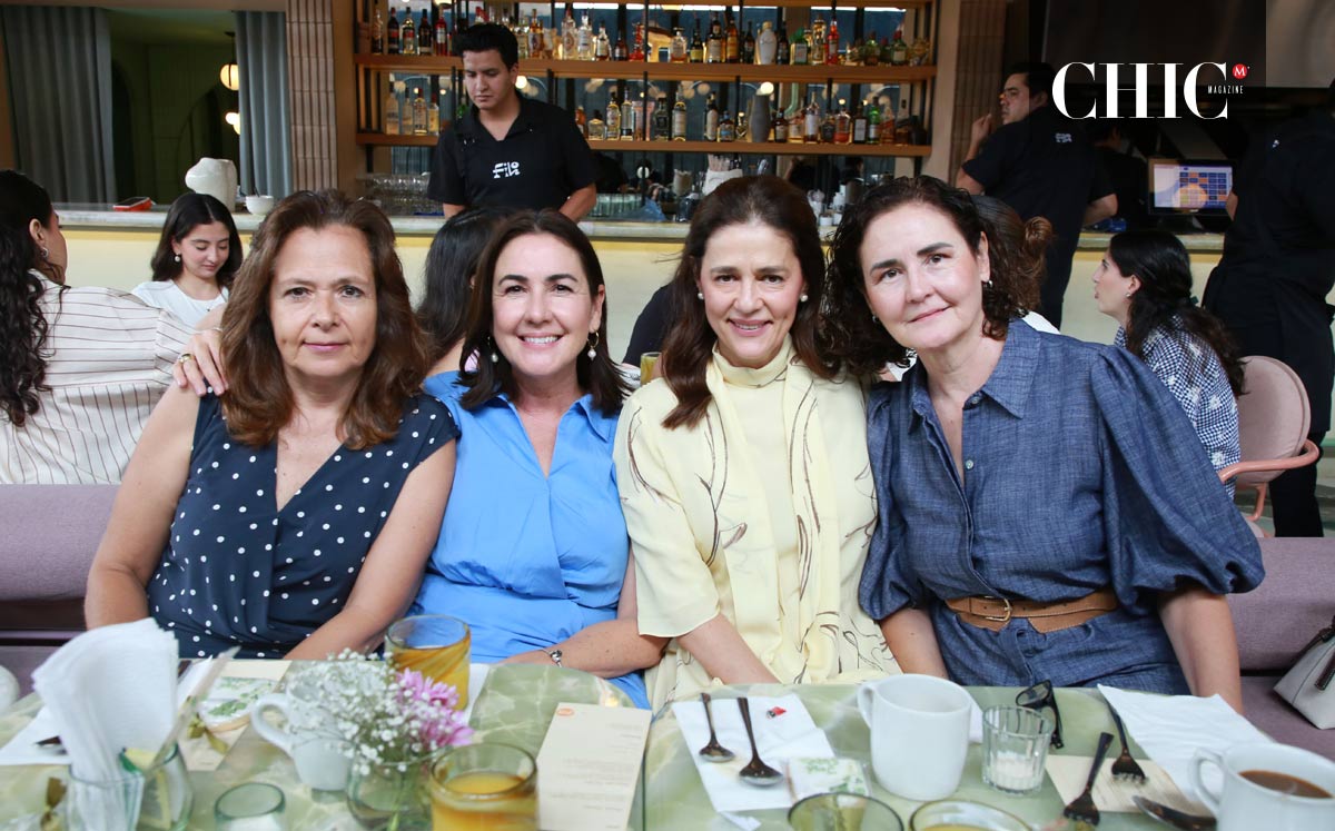 Estela, Gisela, Alejandra y Margarita
