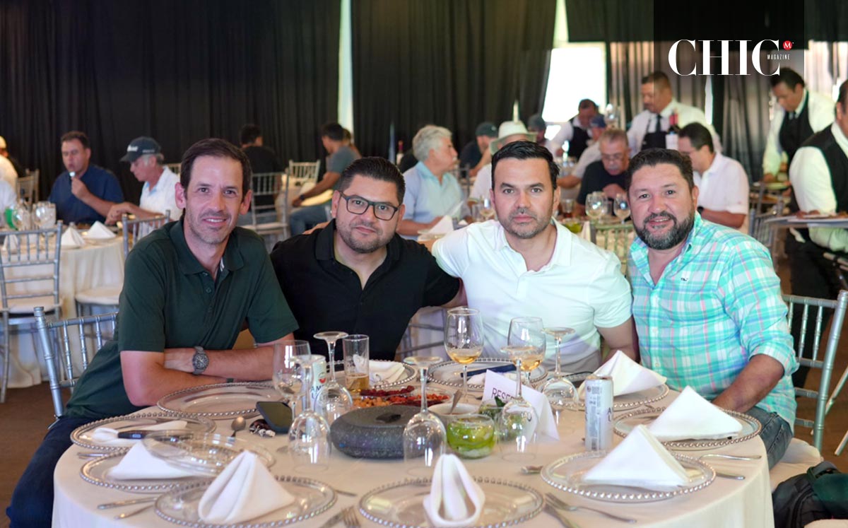 Fernando Garza, Francisco García, Javier Dávila y Francisco Marrero