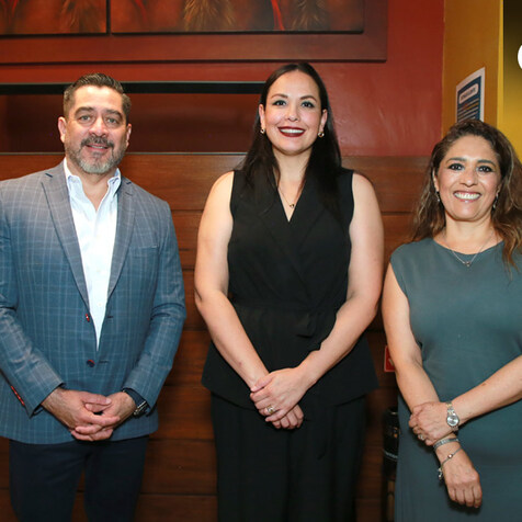 Francisco, Sheila y Fabiola