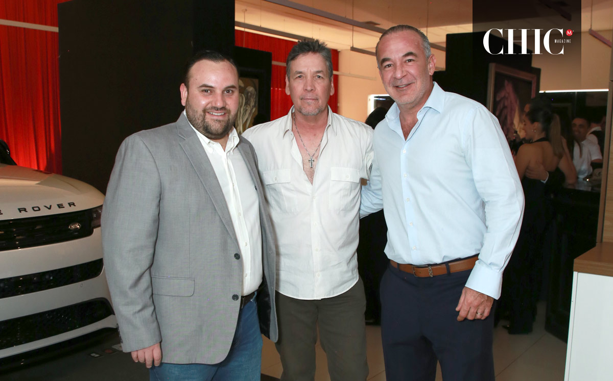 Hassan Hamdan, Fernando Martínez y Artemio Ávalos