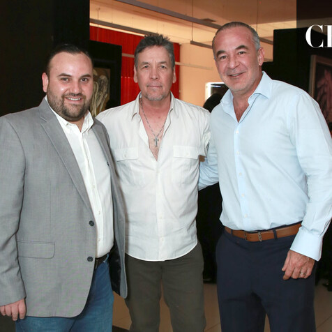 Hassan Hamdan, Fernando Martínez y Artemio Ávalos