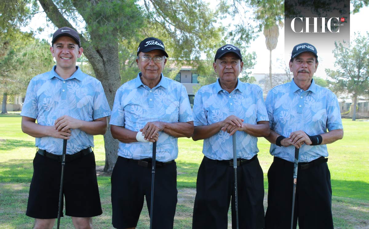 Isidro Villegas, Jesús Torres, Antonio Rodríguez e Isidro Rodríguez