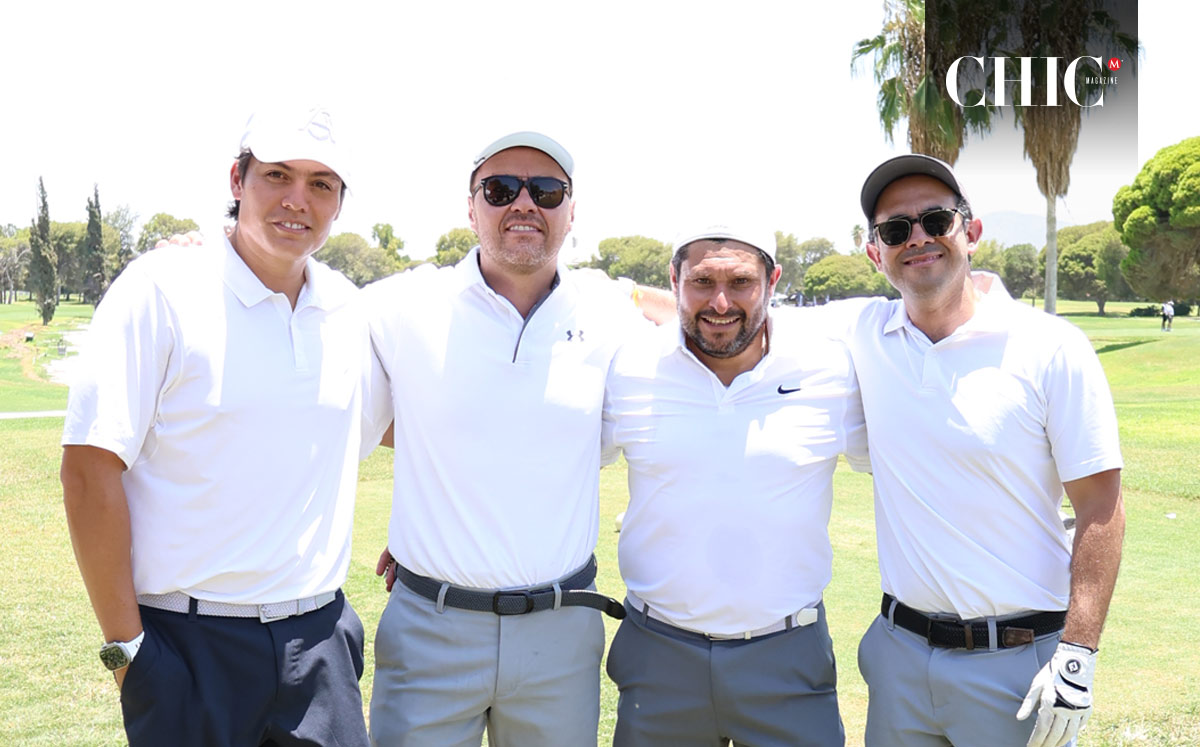 José Soto, Ignacio Chong, Luis Becerra y Carlos Muñoz
