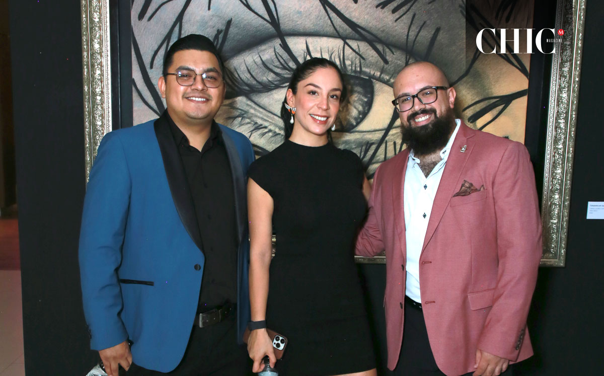 Manuel Leyva, María Meléndez y Manuel Vargas