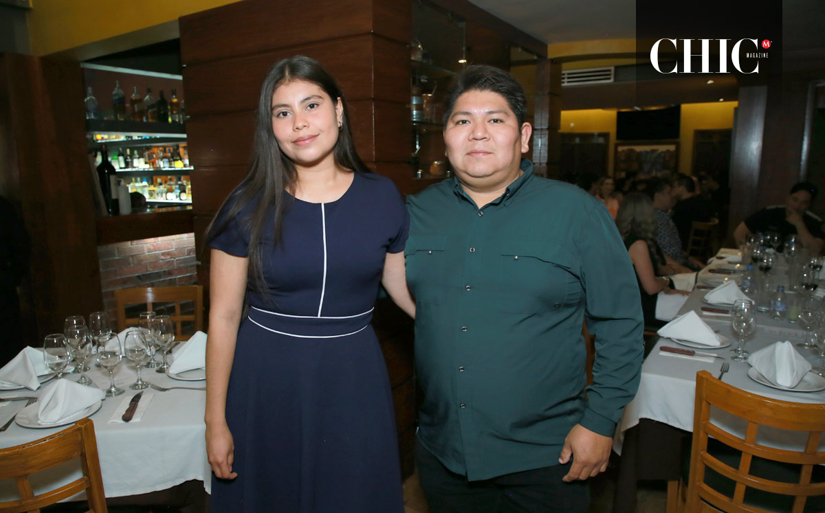 Michelle Muñoz e Israel Salvador