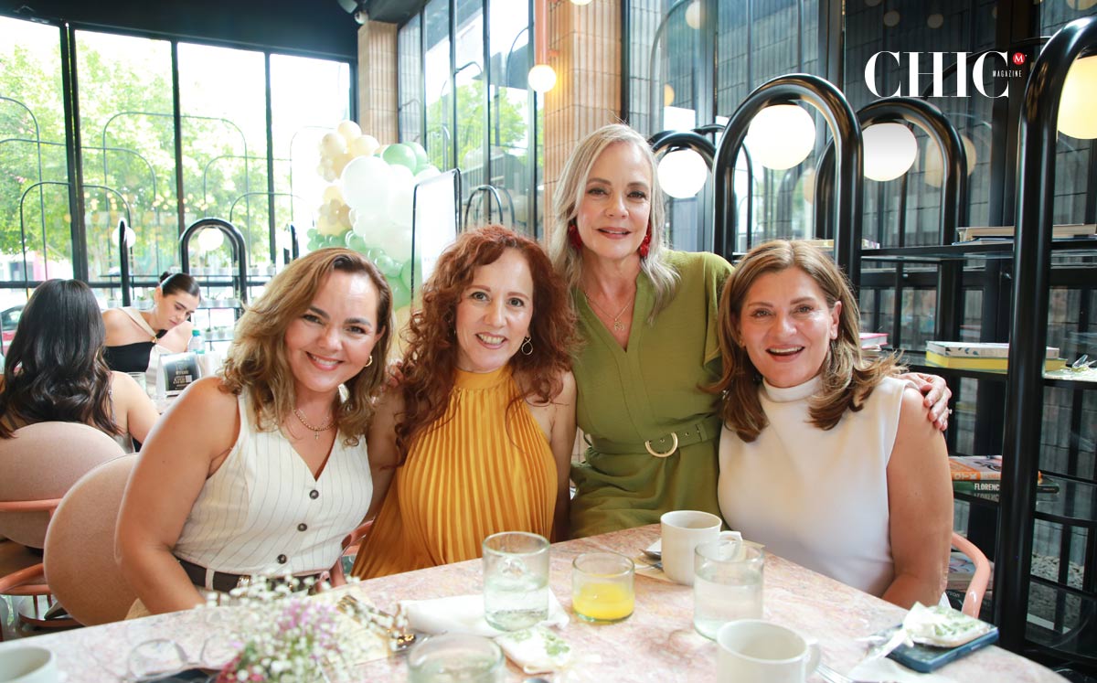 Paola Ramírez, Susana Borbolla, Milú Pérez y Arlette Abularach