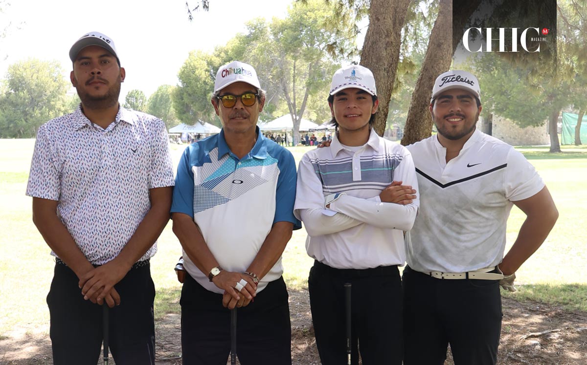 Rafael Violante, Óscar Burciaga, Brian Burciaga y Marco Polo Ibarra