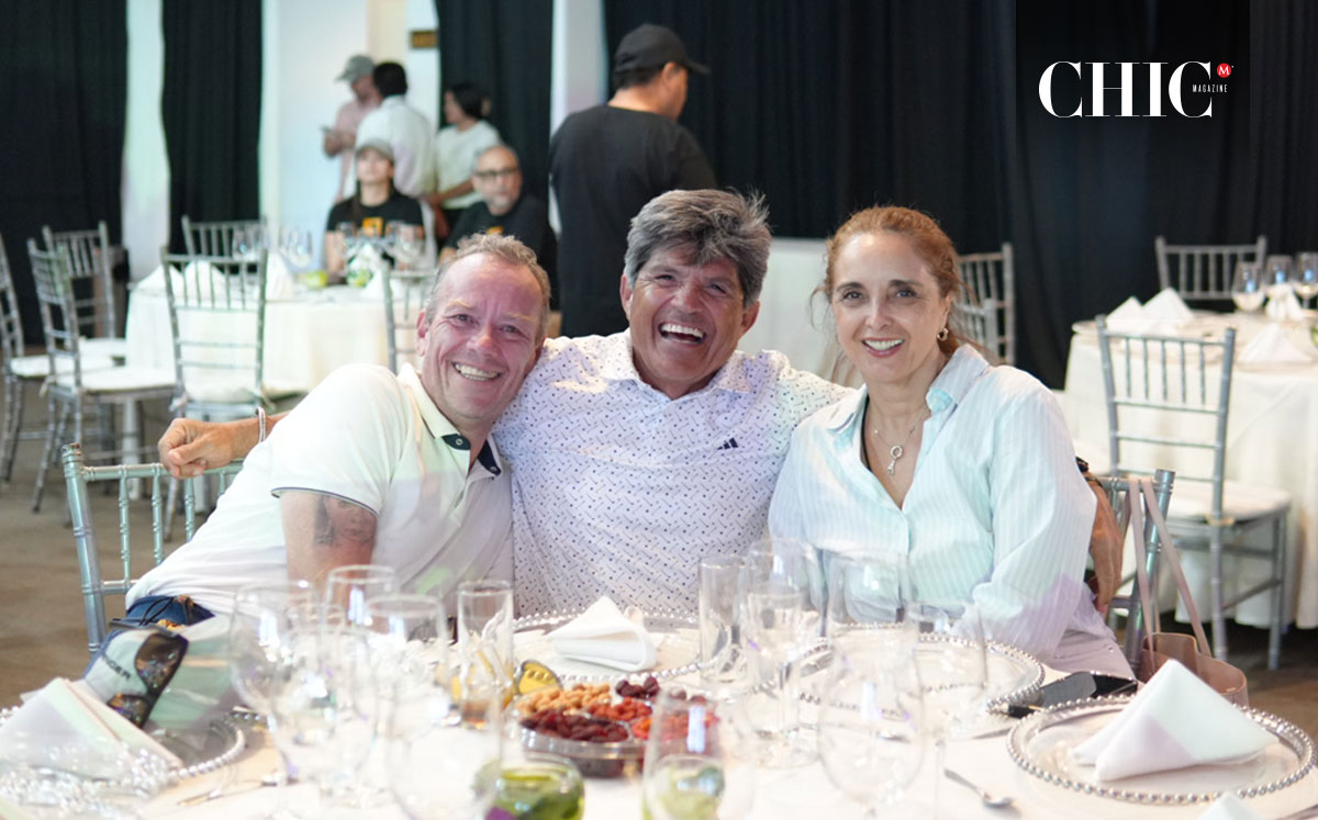 Ricardo Dávil, Andrés Leal y Rosy Montini