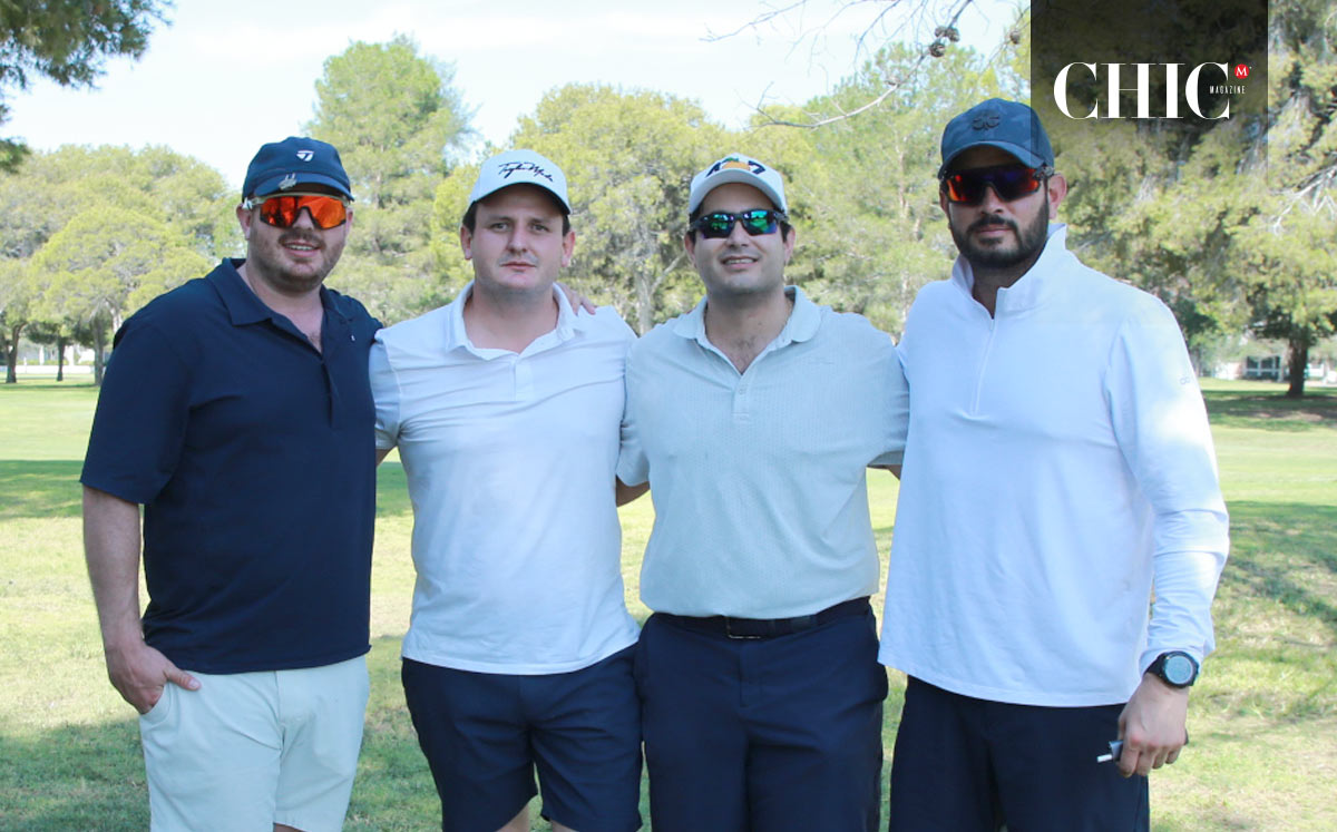 Rodrigo Viesca, Julio Viesca, Saad Milán y Benjamín Suárez