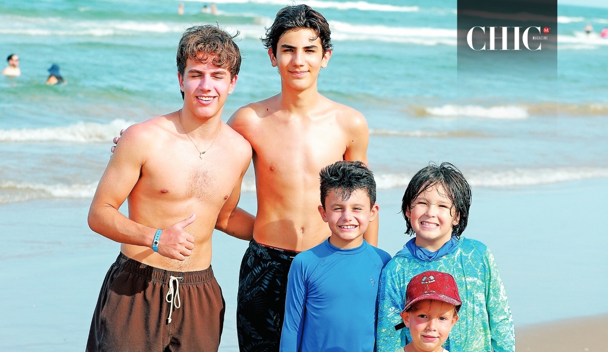 Santiago Gonzalez, Mateo Elizondo, Nicolas Gonzalez, Alan Marcelo Valdes y Nico Gonzalez / Foto: Daniel Saldívar