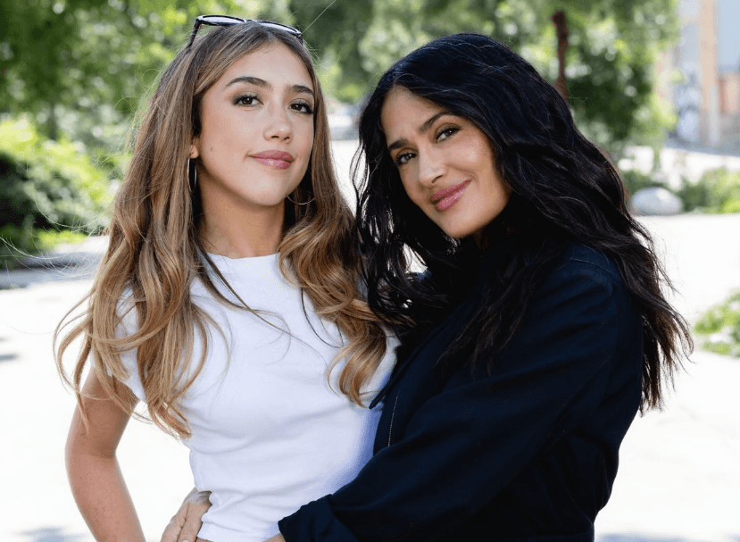 Valentina Pinault y Salma Hayek en "Carversations" (Foto: Carversations/IG)