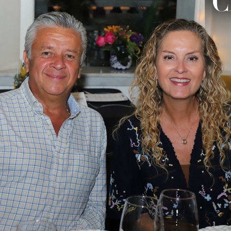 Agustin Suárez y Cristina Barker