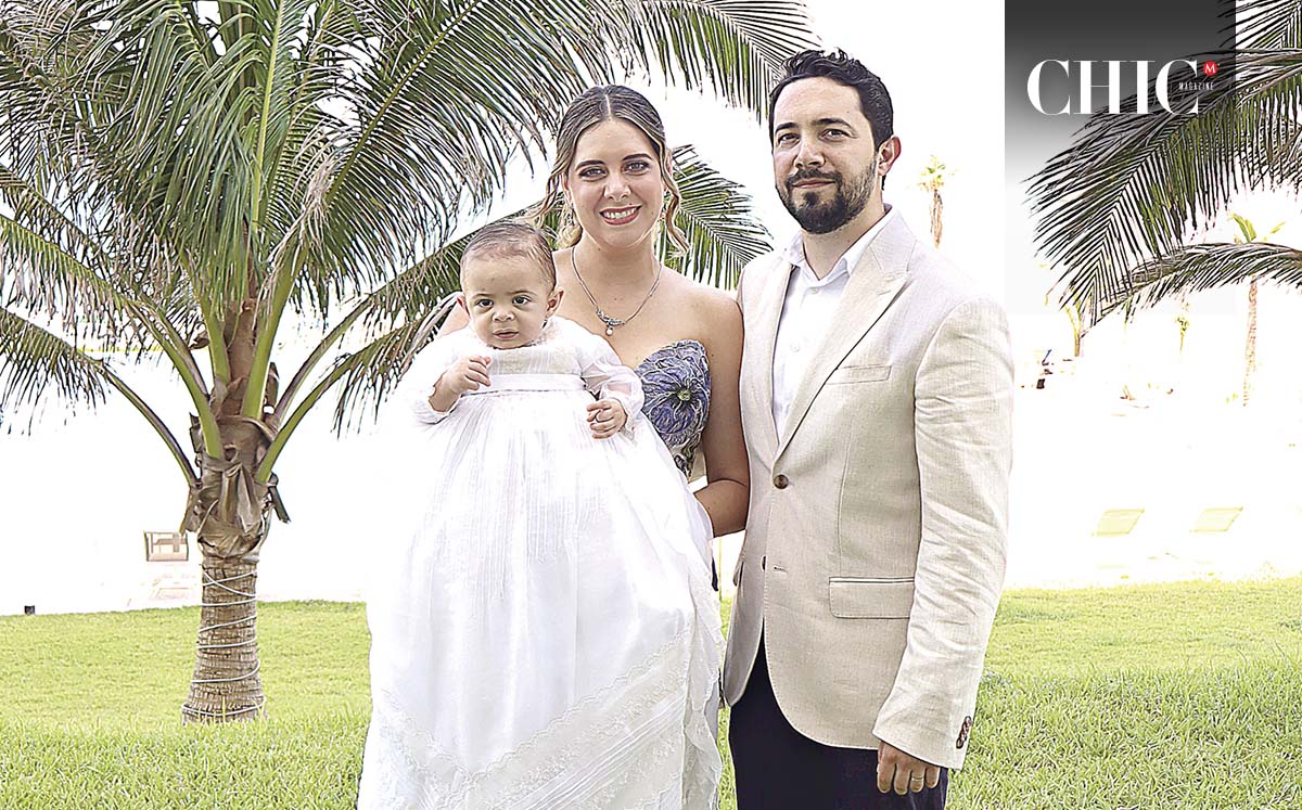 Alonso Monroy, Mónica Álvarez y Luis Mario Monroy