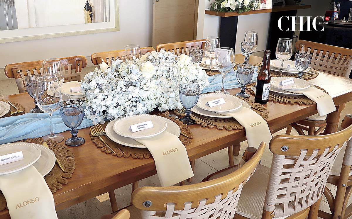 Detalles de la mesa