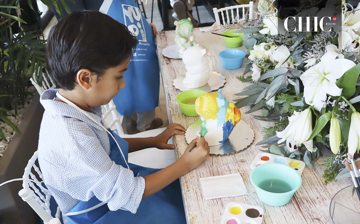 Los pequeños pudieron disfrutar de actividades artisticas