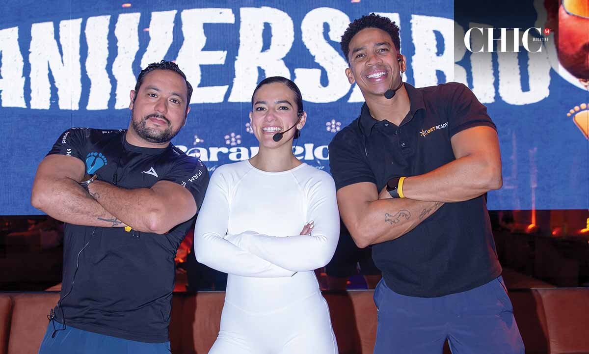 Daniel Frías, Rebeca Anzures y Frank Holness